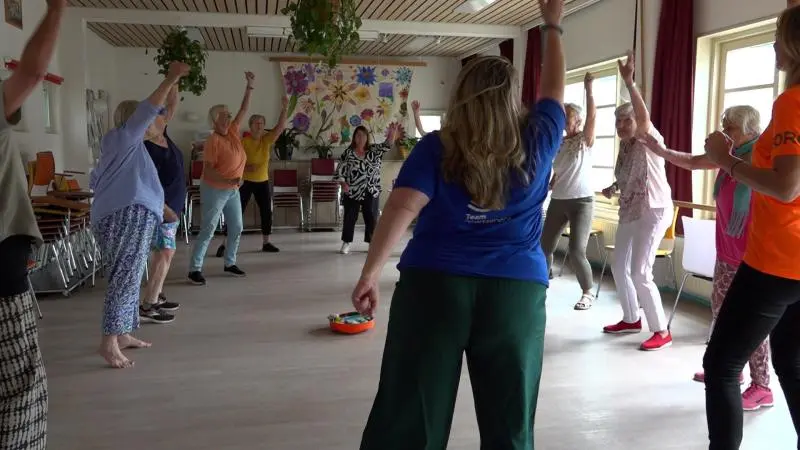 foto van AT5 senioren in beweging Sport Pride 2