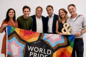 Foto van Samenwerking Rabobank Sport Pride kleiner