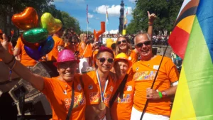 Foto van Atletiekunie op Sport Pride Boot